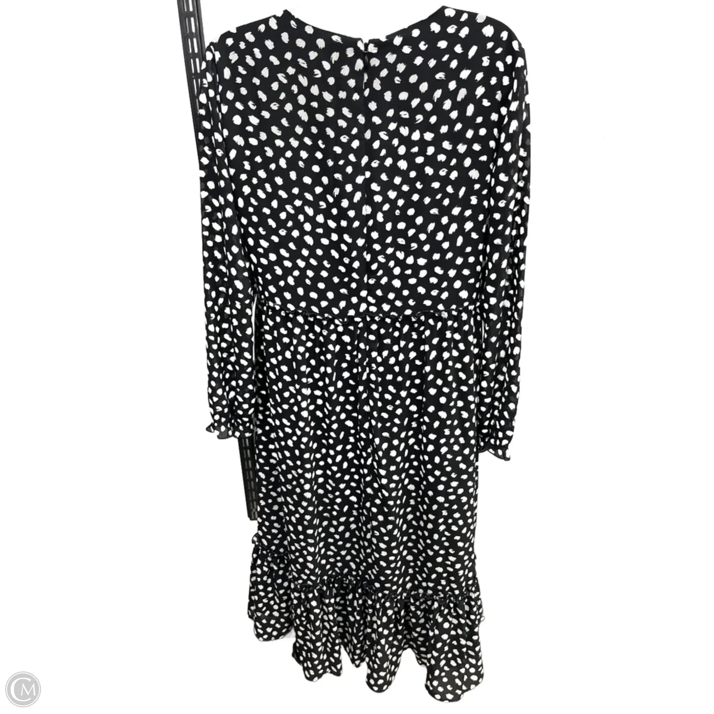 Dress Casual Midi By J. Crew In Black, Size: Mp