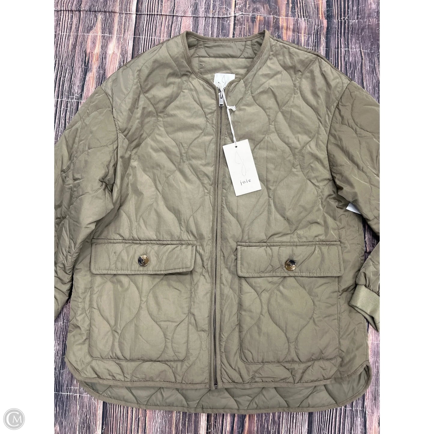 Jacket Other By Joie In Green, Size: M