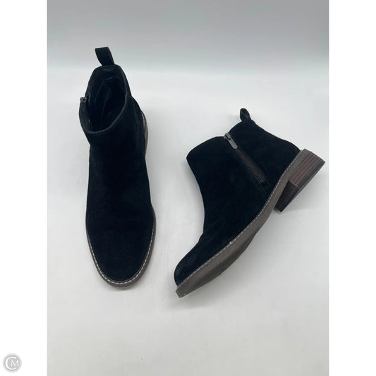 Boots Ankle Heels By Crown Vintage In Black, Size: 10