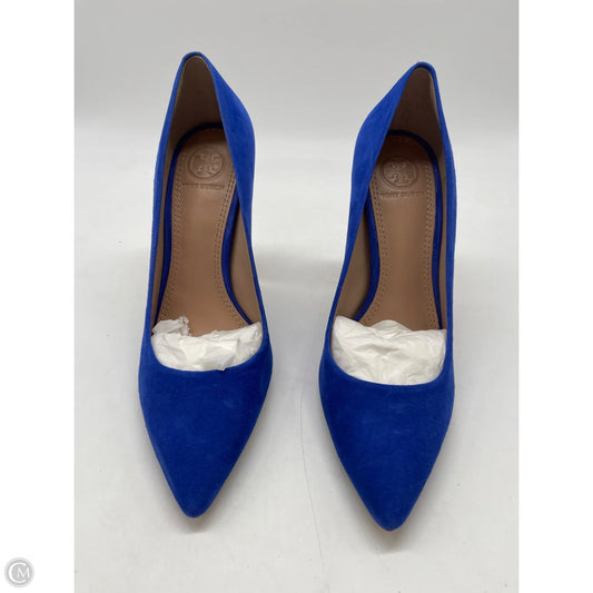 Shoes Designer By Tory Burch In Blue, Size: 6.5
