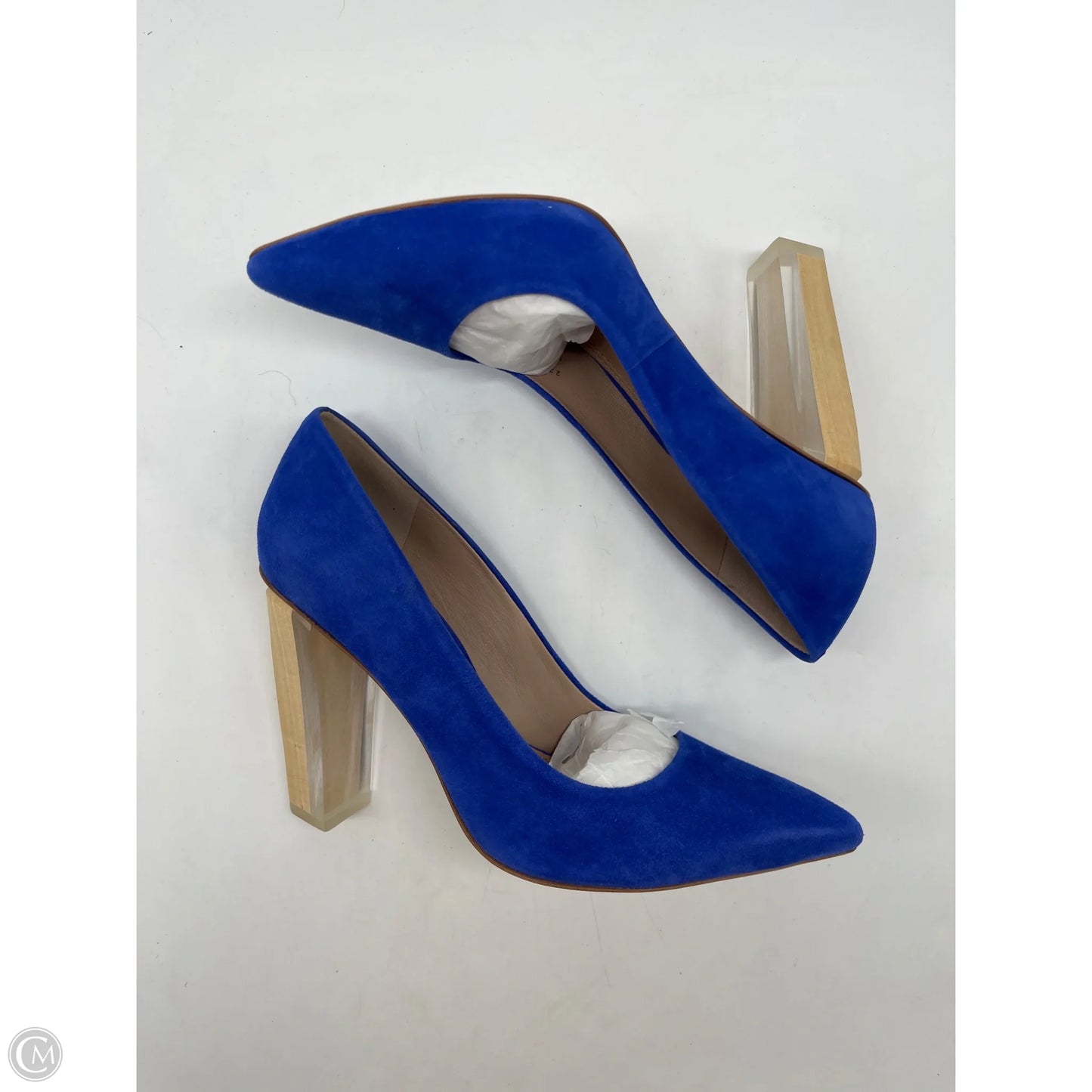 Shoes Designer By Tory Burch In Blue, Size: 6.5
