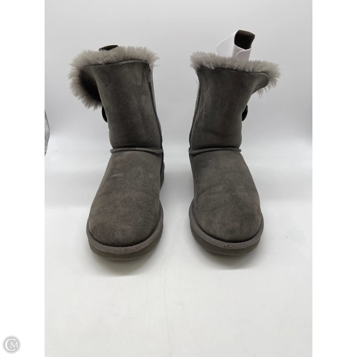 Boots Designer By Ugg In Grey, Size: 7