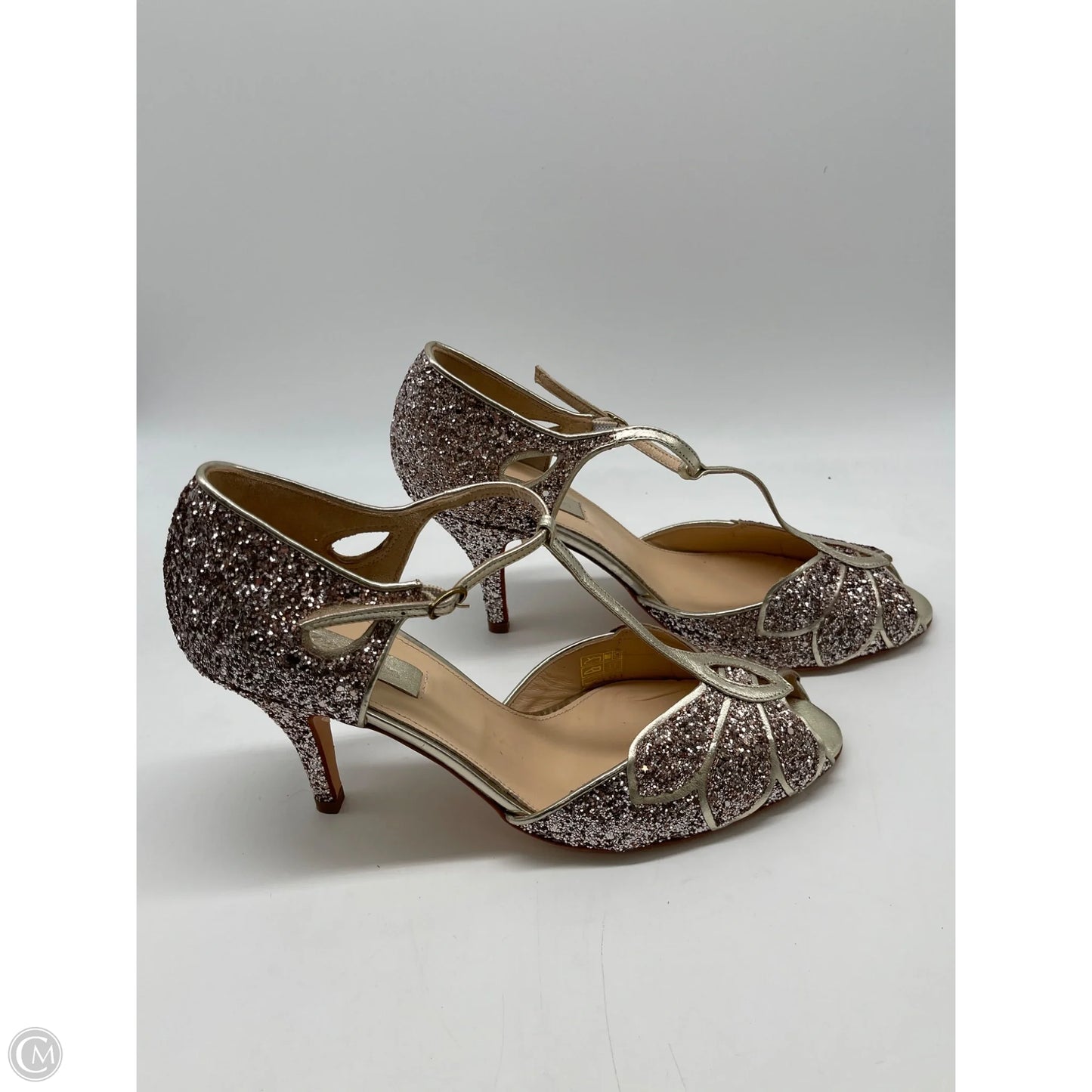 Shoes Heels Stiletto By Anthropologie In Pink, Size: 10