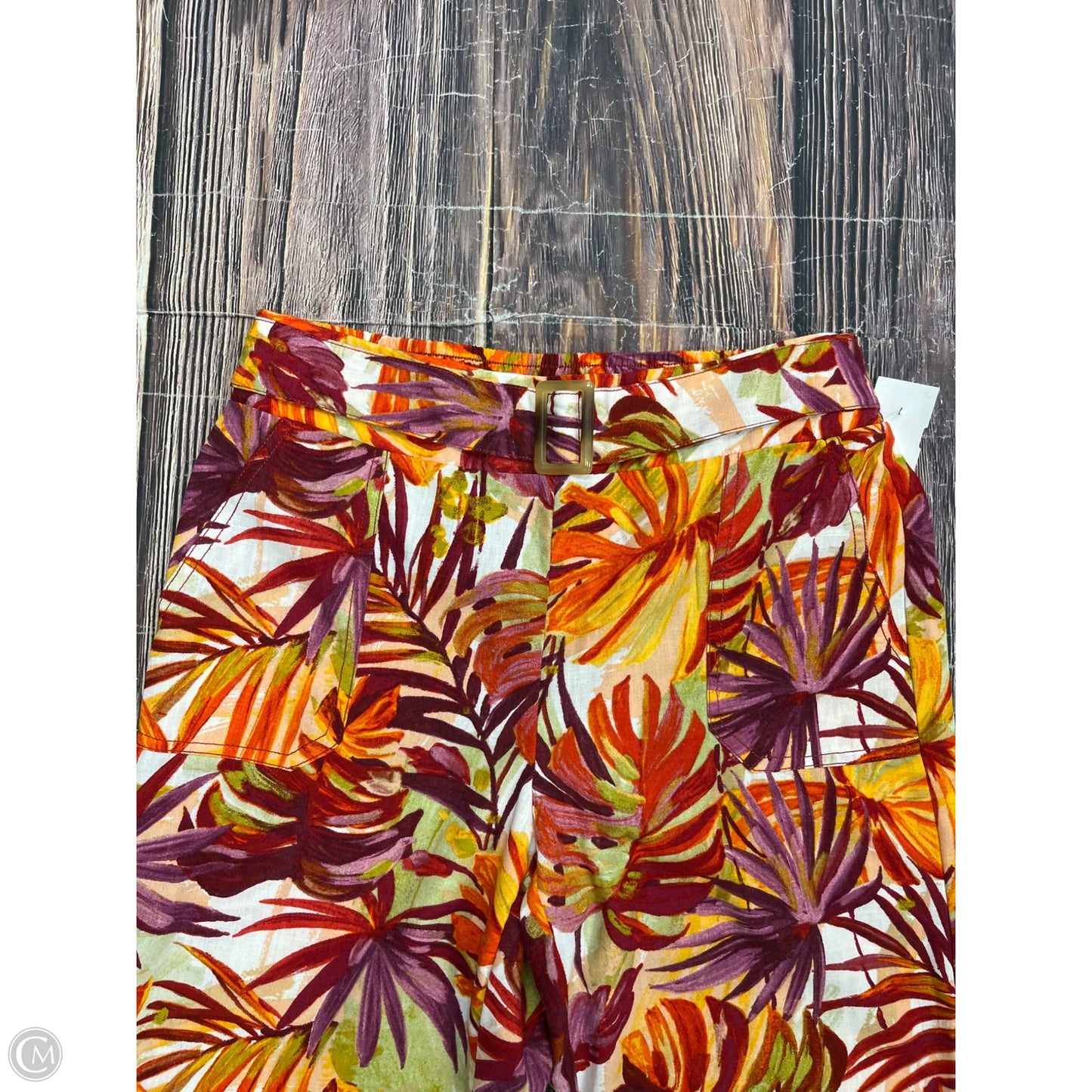 Pants Linen By Soho Apparel In Orange, Size: Mp
