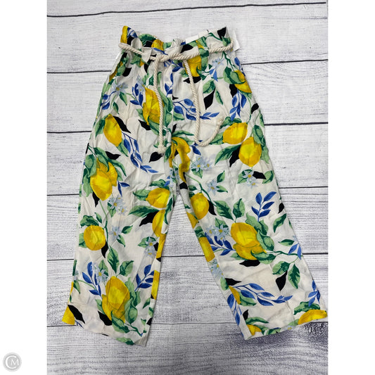 Pants Wide Leg By Jules & Leopold In Cream, Size: S