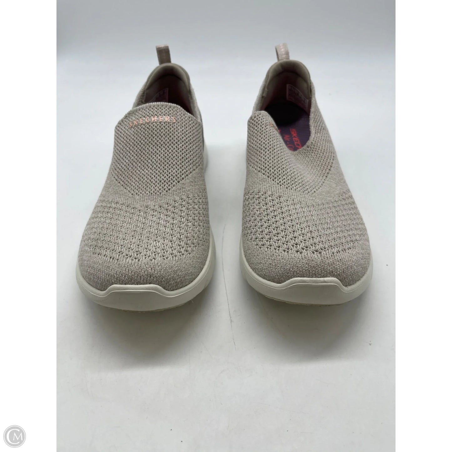 Shoes Athletic By Skechers In Cream, Size: 6