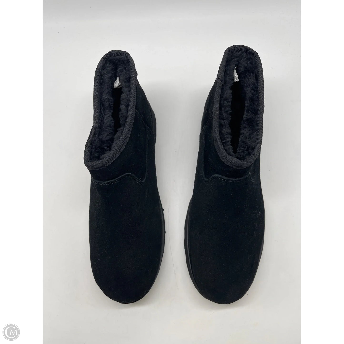 Boots Ankle Flats By Time And Tru In Black, Size: 10