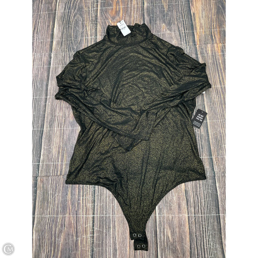 Bodysuit By Express In Black, Size: Xl