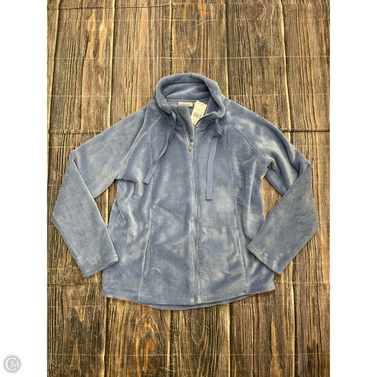 Jacket Fleece By Clothes Mentor In Purple, Size: L
