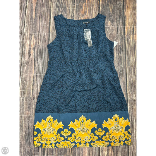 Dress Casual Short By Daisy Fuentes In Blue, Size: 1x