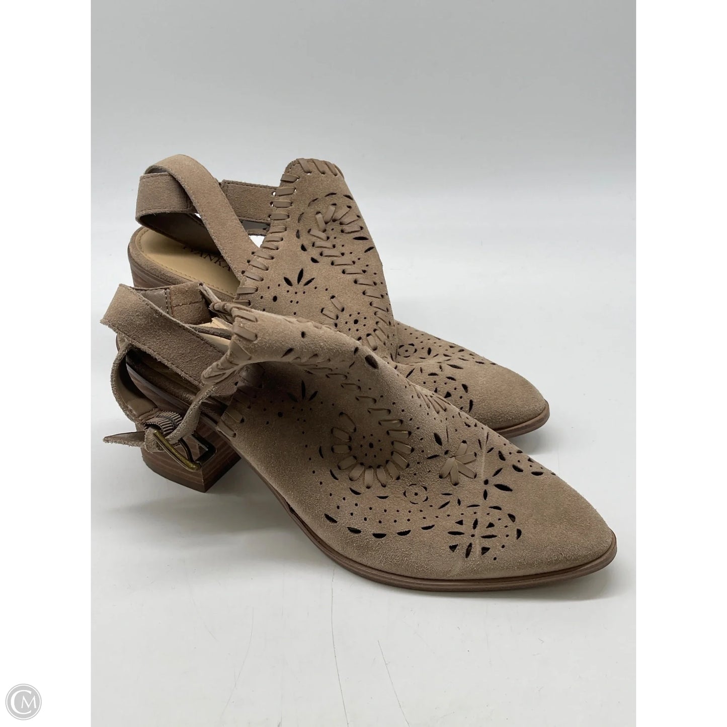 Shoes Heels Block By Ivanka Trump In Tan, Size: 6.5