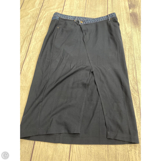 Skirt Maxi By Future Collective In Navy, Size: 1x