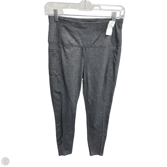 Athletic Leggings By Skechers In Grey, Size: M