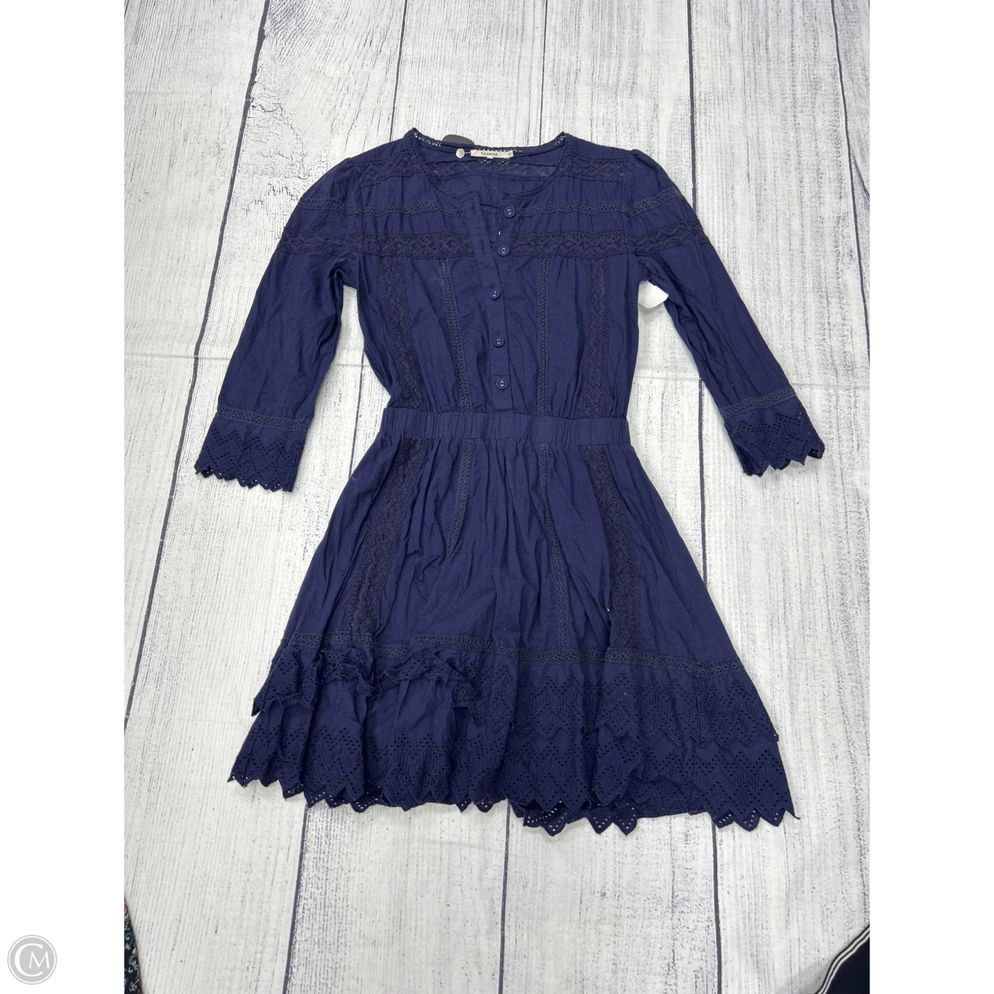 Dress Casual Short By Tularosa In Blue, Size: Xs