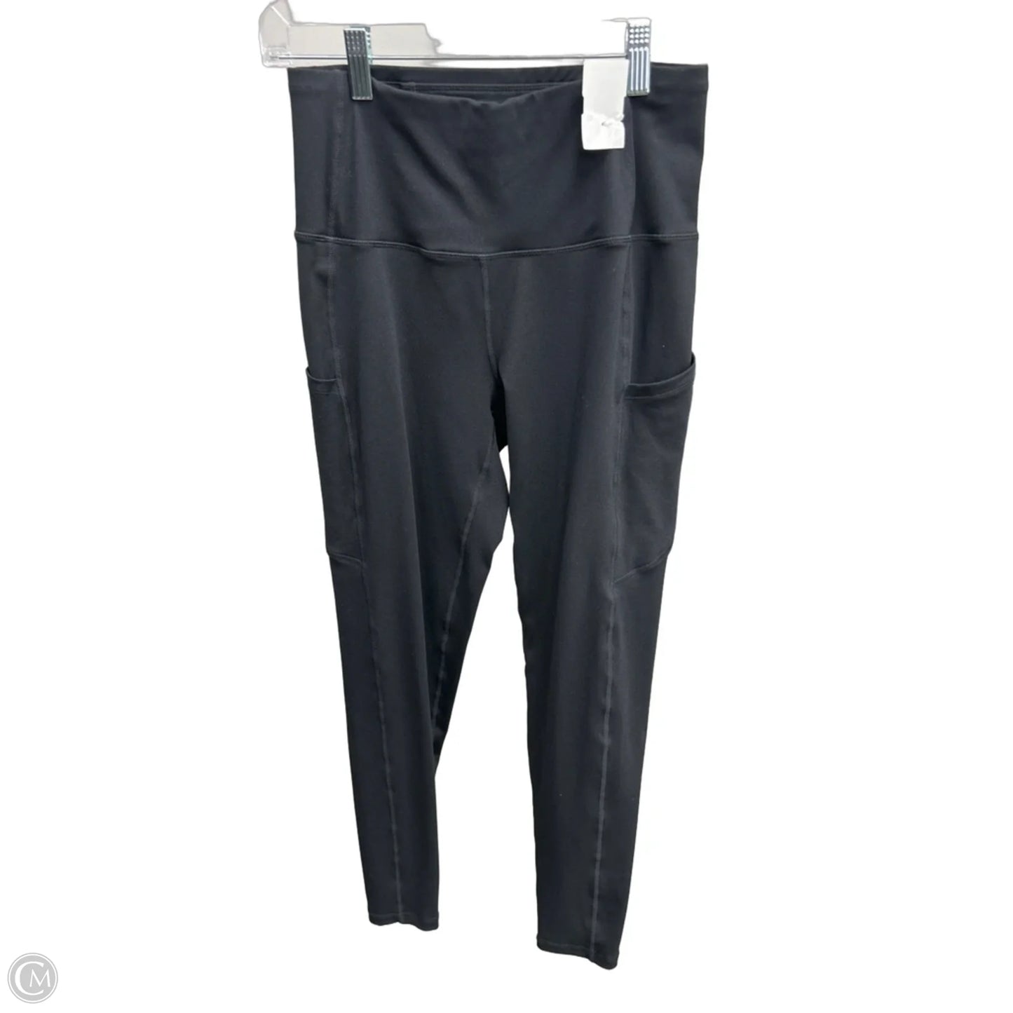Athletic Leggings By Clothes Mentor In Black, Size: M