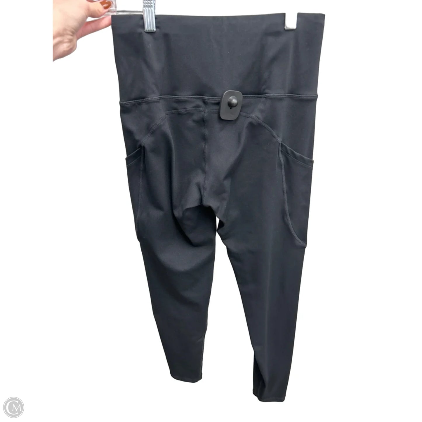 Athletic Leggings By Clothes Mentor In Black, Size: M