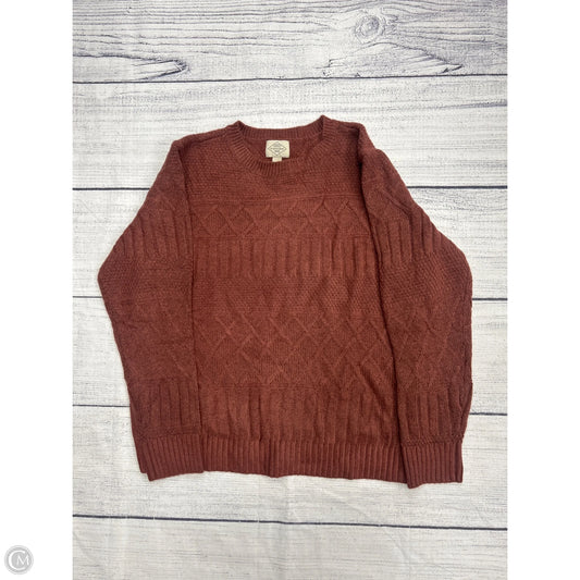 Sweater By St Johns Bay In Red, Size: L