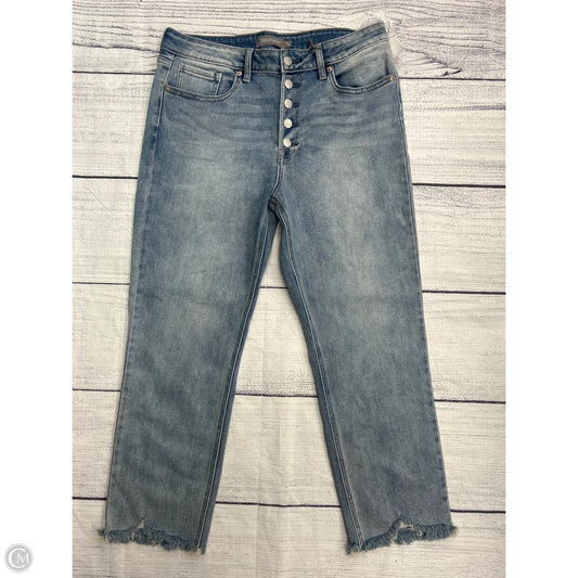 Jeans Straight By Just Usa In Blue Denim, Size: 14