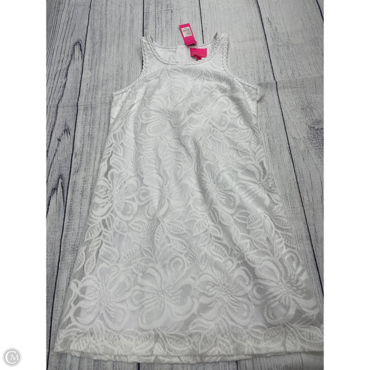 Dress Designer By Lilly Pulitzer In White, Size: M