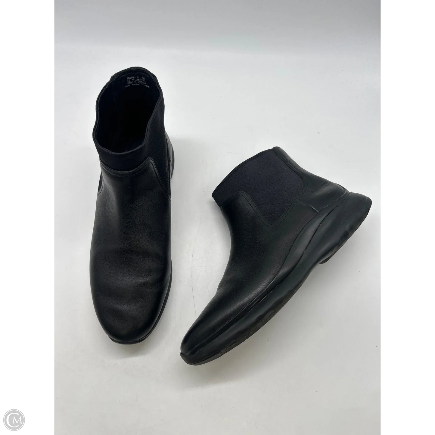 Boots Ankle Flats By Cole-haan In Black, Size: 9