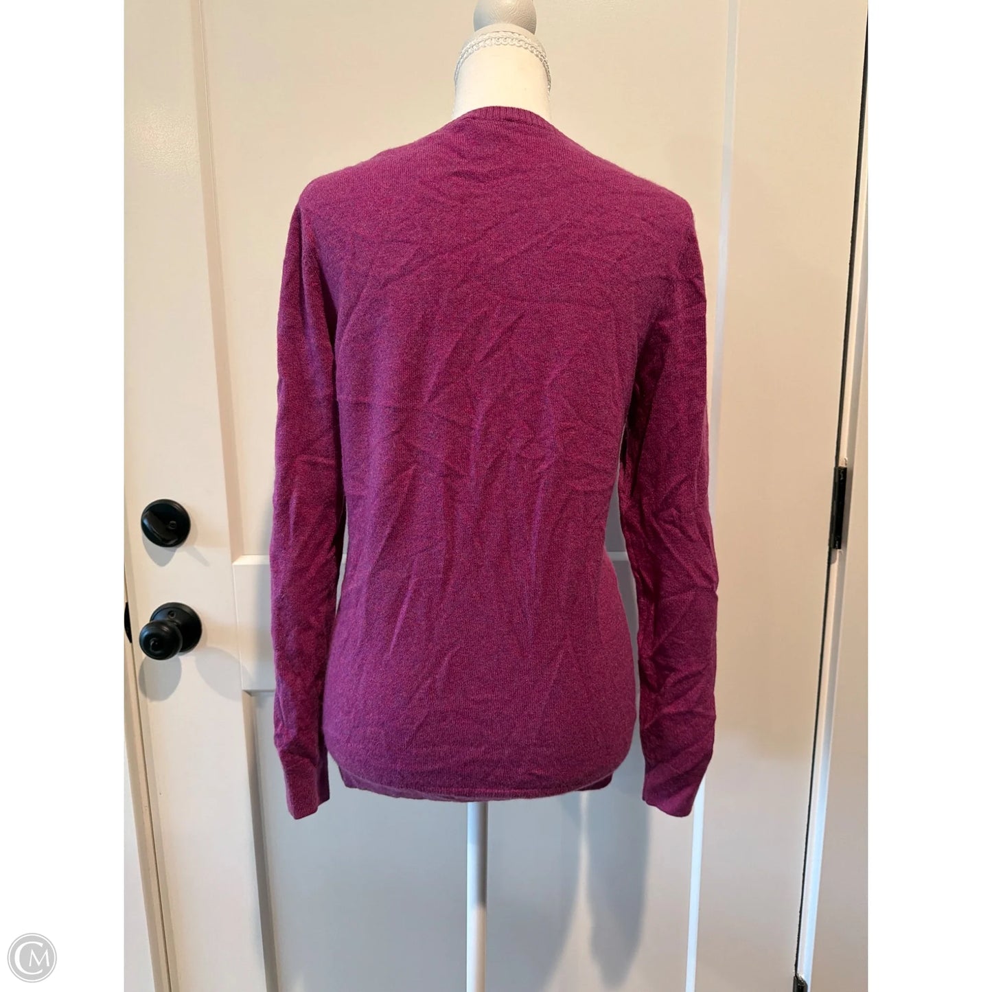 Sweater By Talbots In Purple, Size: M