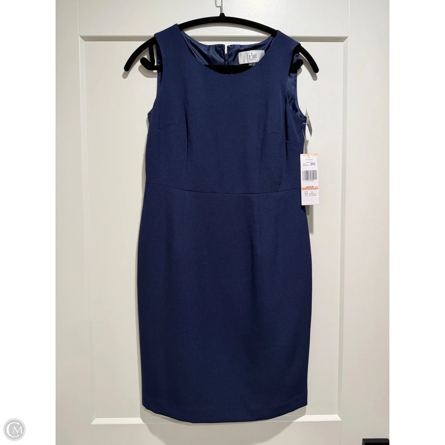 Dress Set 2pc By Le Suit In Navy, Size: 2