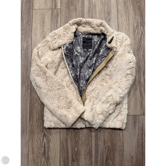Jacket Faux Fur & Sherpa By Sanctuary In Cream, Size: S