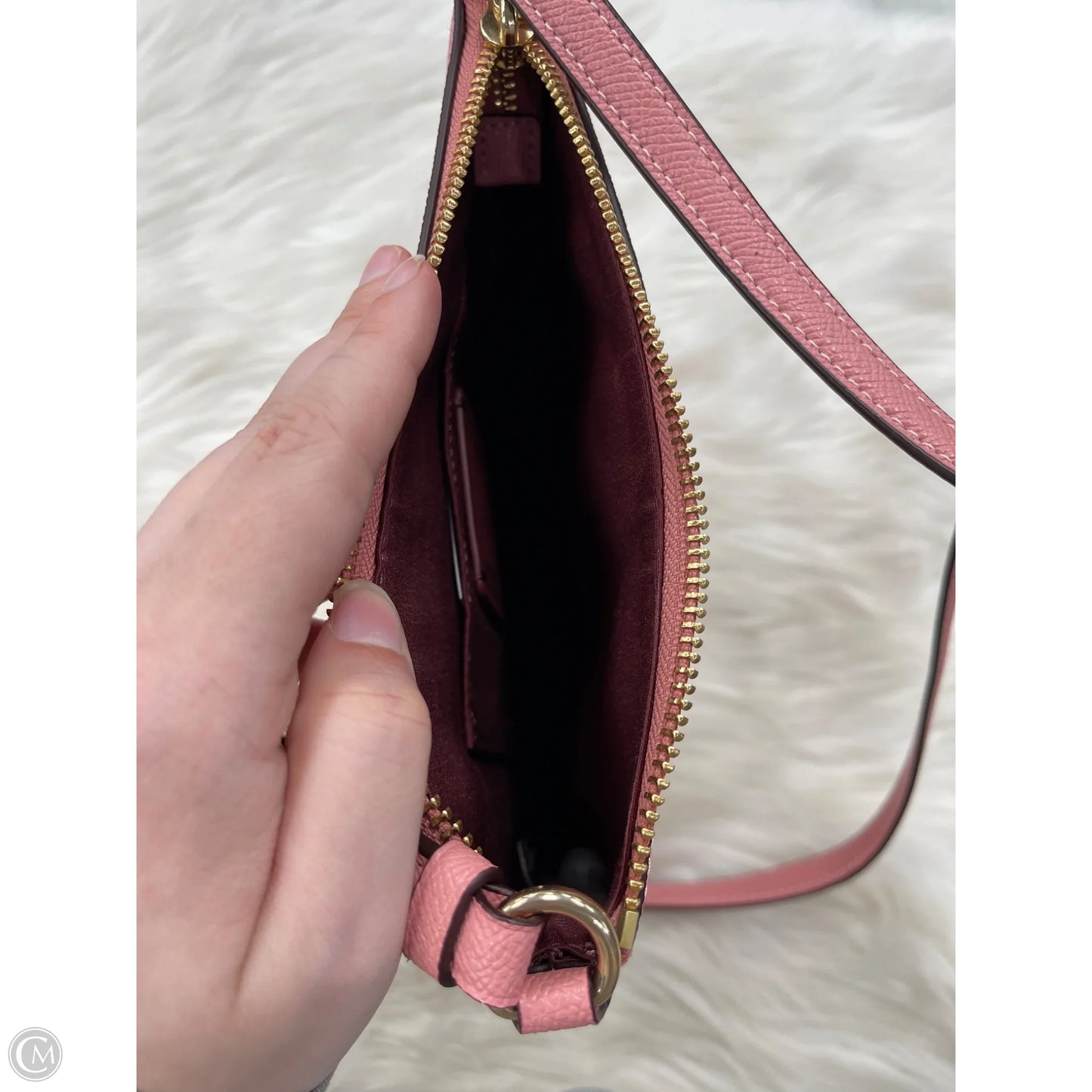 Crossbody Designer By Coach, Size: Medium