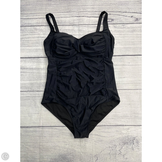 Swimsuit By Clothes Mentor In Black, Size: 16