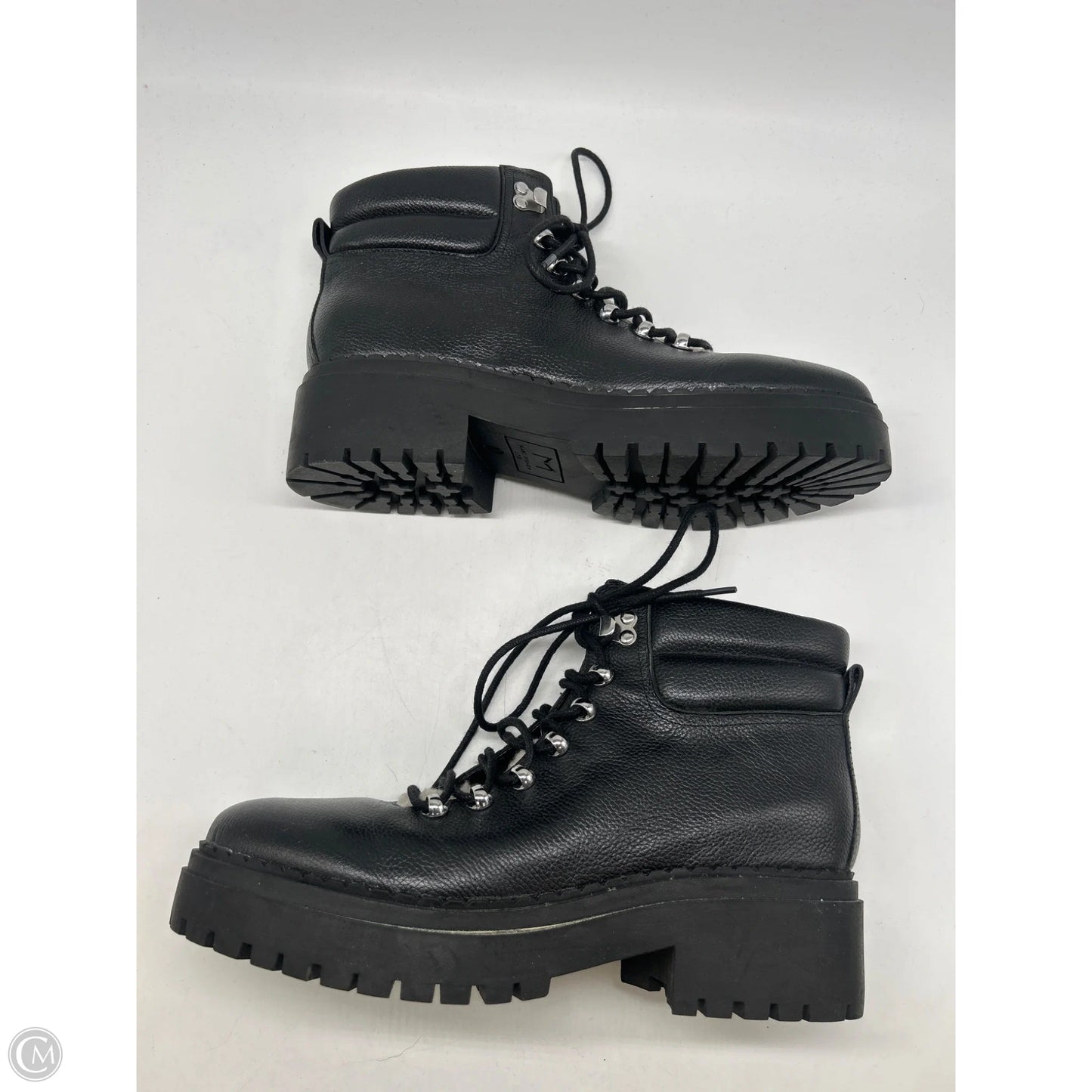 Boots Ankle Heels By Marc Fisher In Black, Size: 9.5