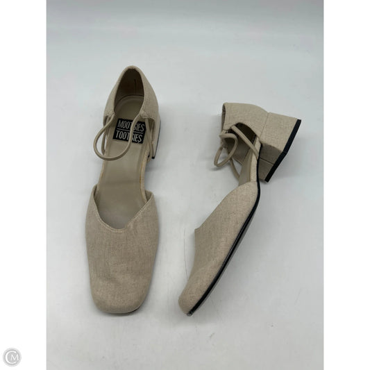 Shoes Heels Block By Mootsies Tootsies In Cream, Size: 7