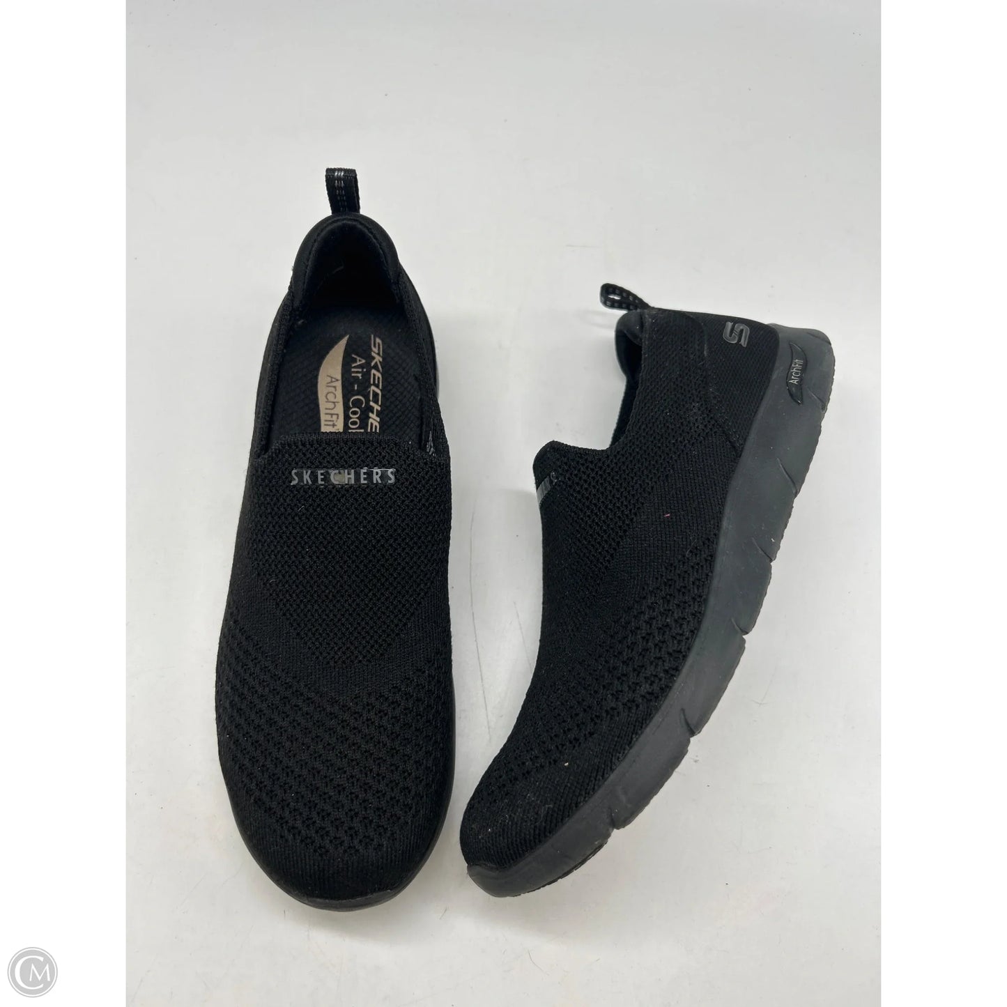 Shoes Sneakers By Skechers In Black, Size: 6.5