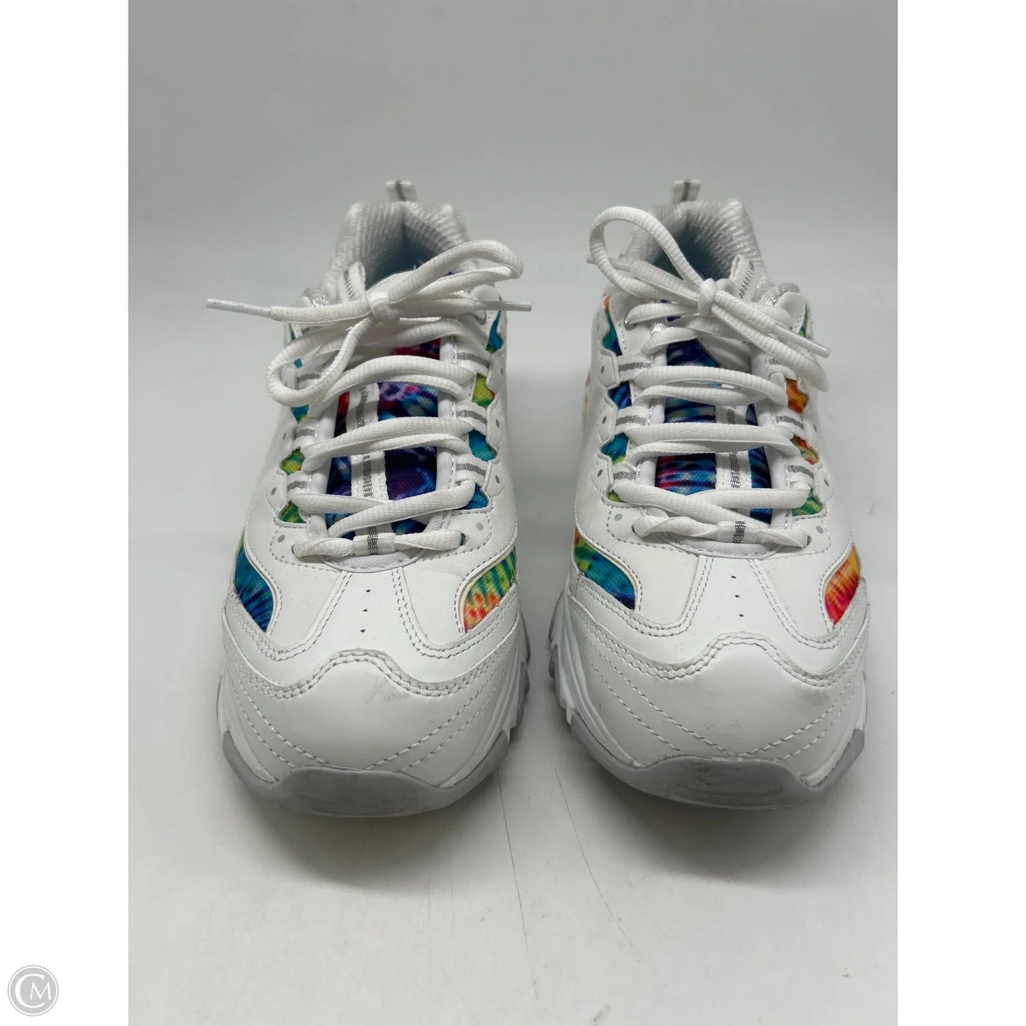 Shoes Athletic By Skechers In White, Size: 9