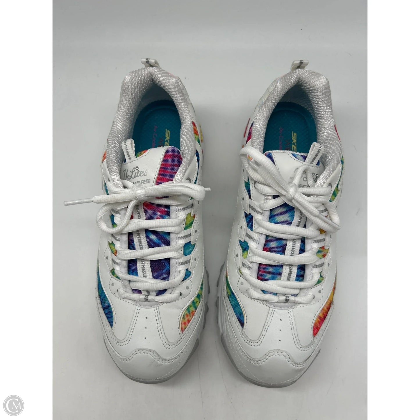 Shoes Athletic By Skechers In White, Size: 9