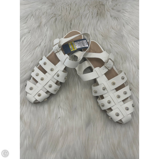 Sandals Flats By Universal Thread In White, Size: 11
