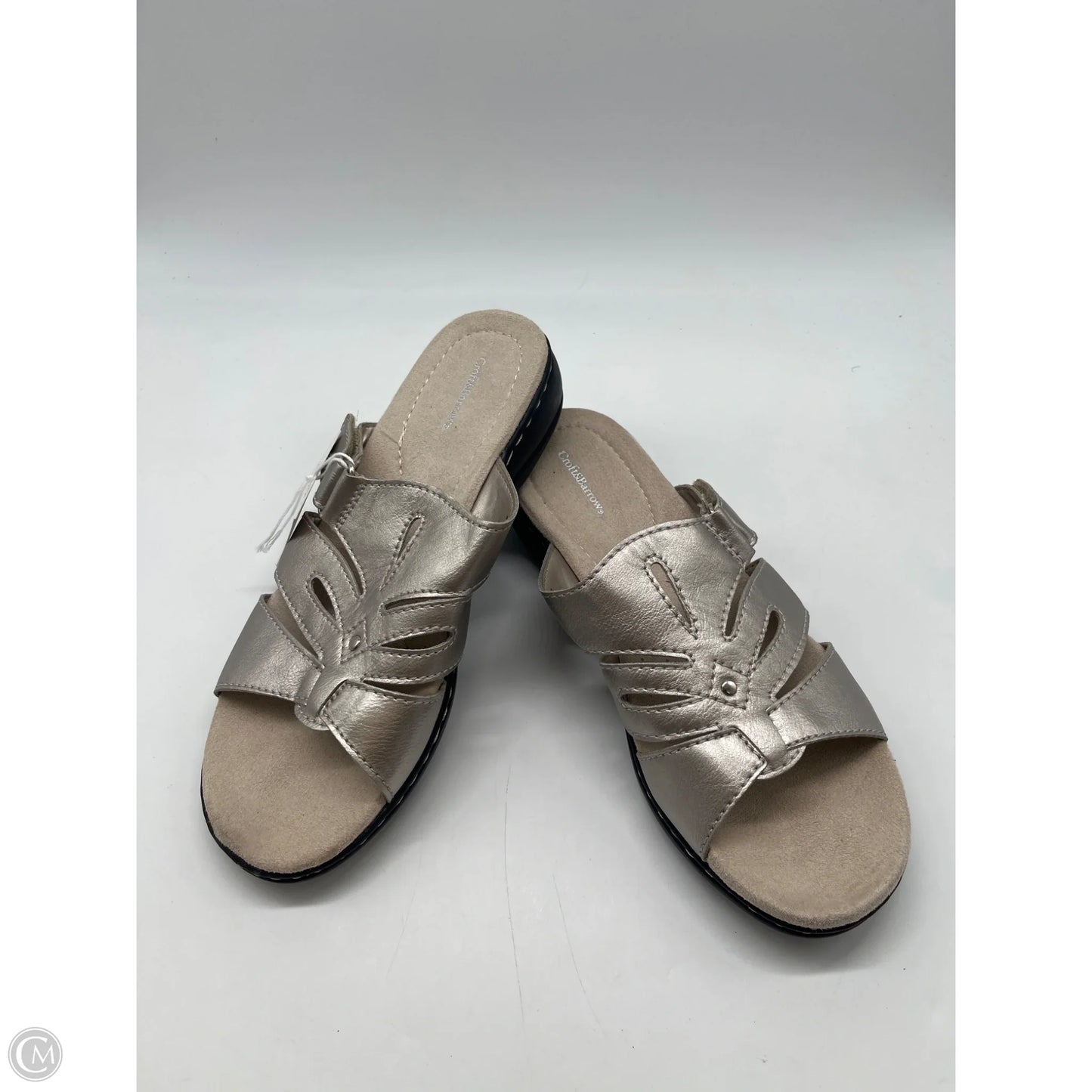 Sandals Flats By Croft And Barrow In Gold, Size: 8.5
