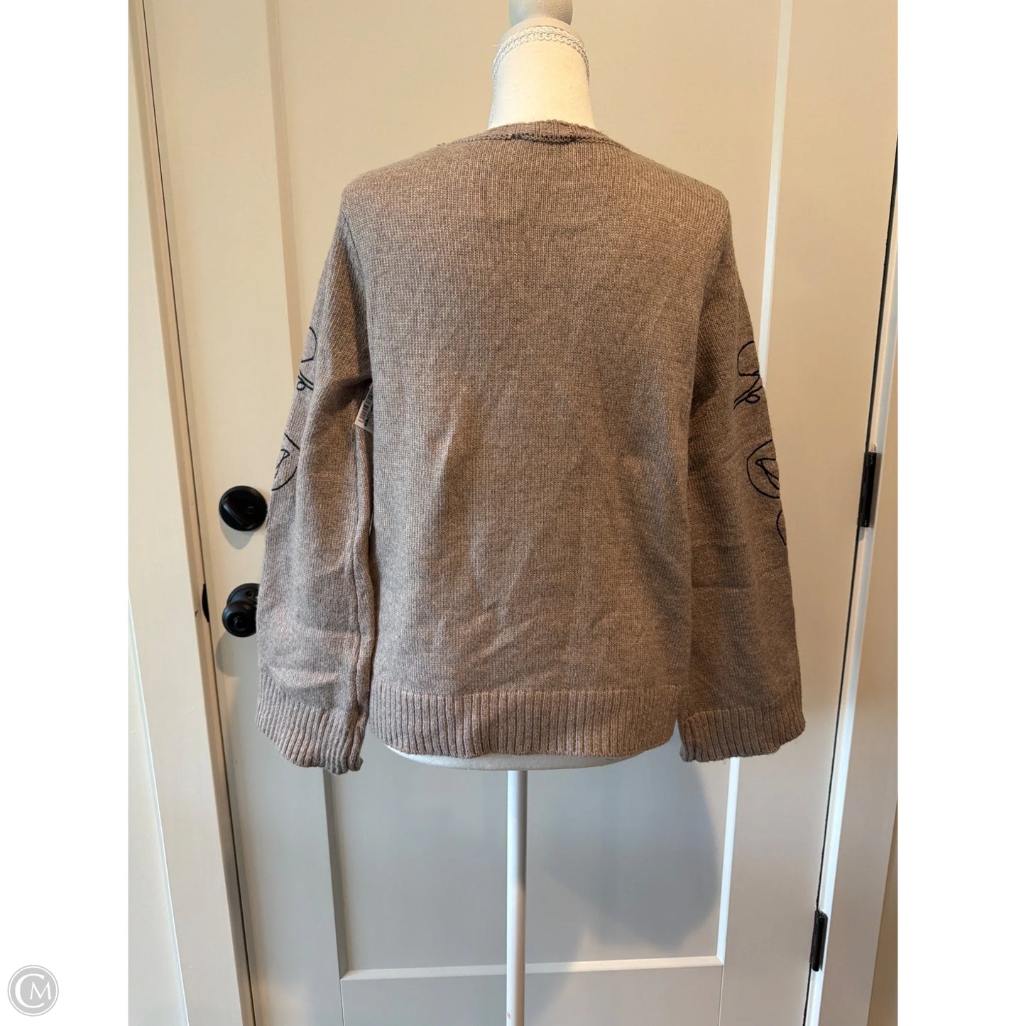 Sweater By T Tahari In Brown, Size: Xs