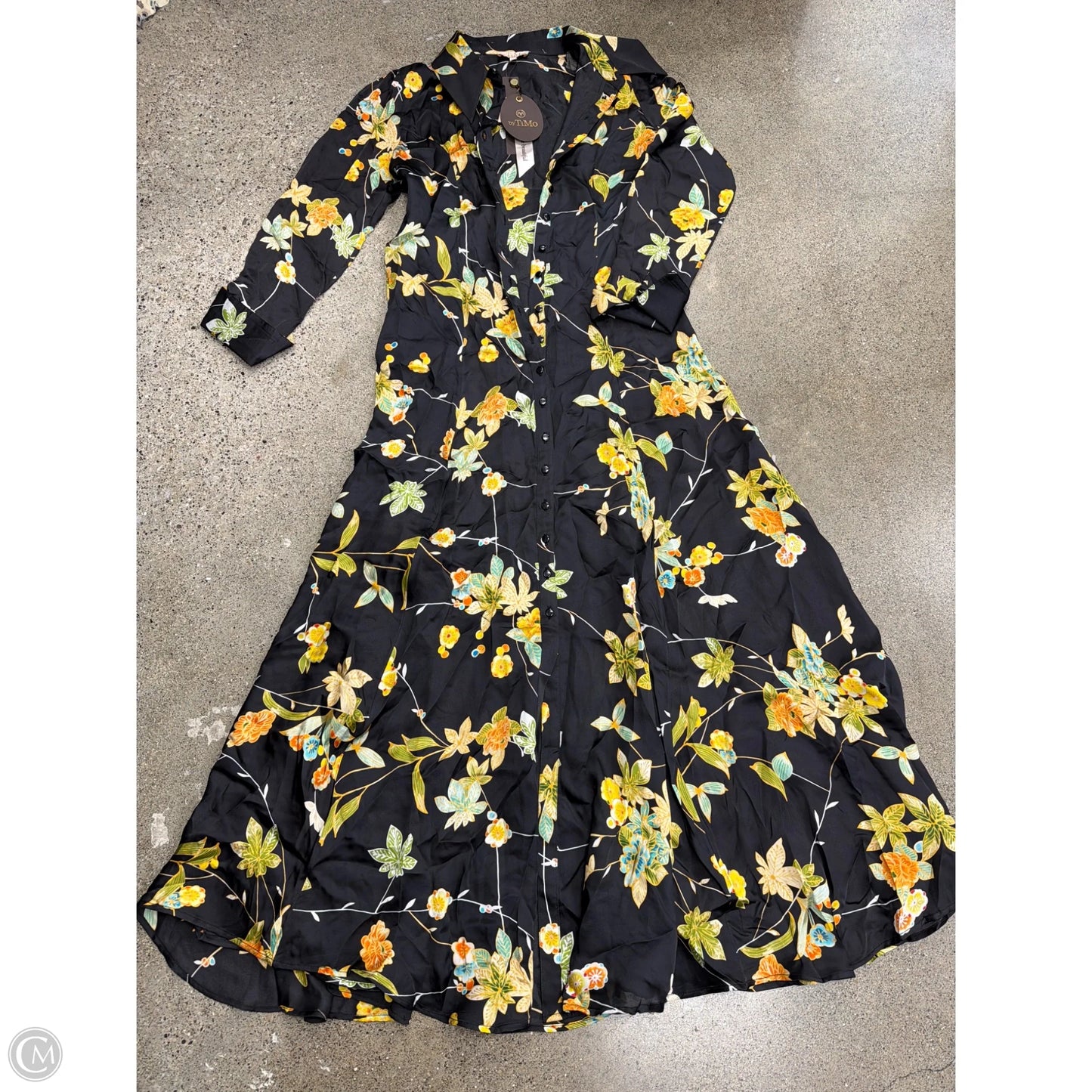 Dress Casual Maxi By Cmb In Black, Size: S