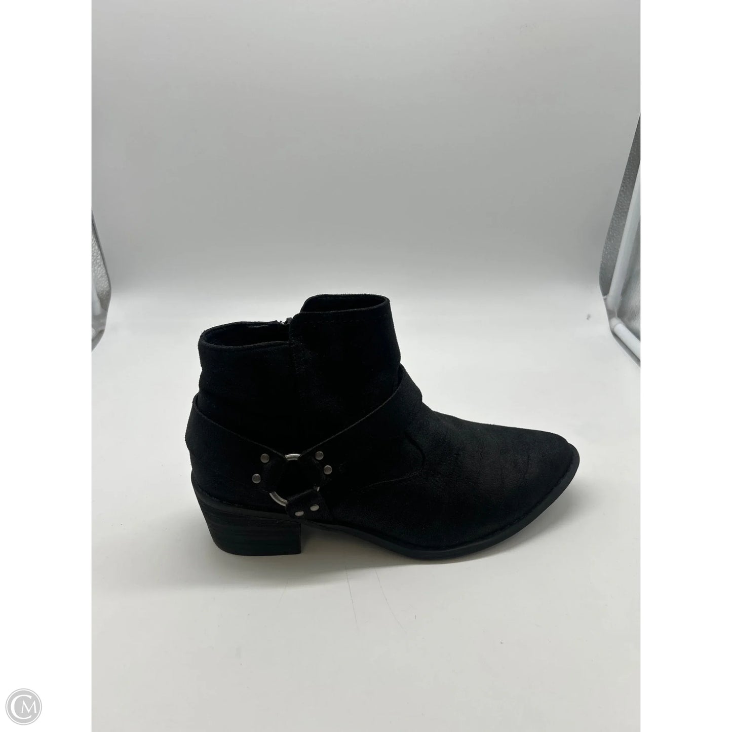 Boots Ankle Heels By Very G In Black, Size: 8.5