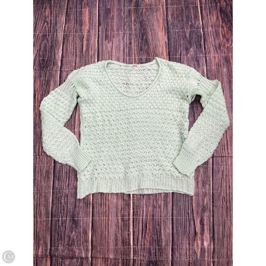 Sweater By Free People In Green, Size: M