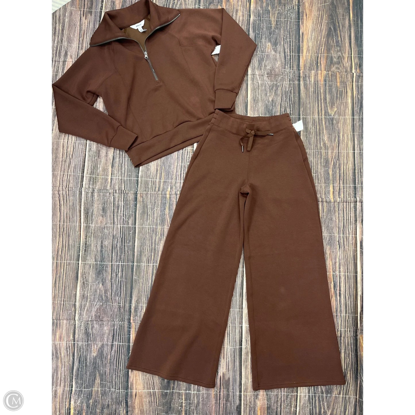Athletic Pants 2pc By Spanx In Brown, Size: Xs