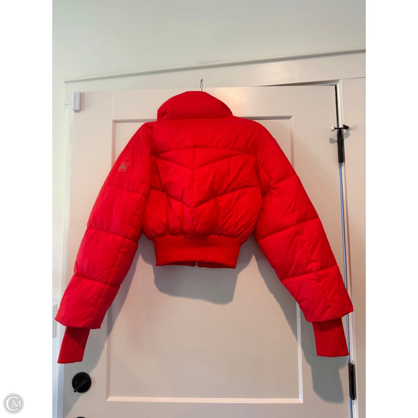 Athletic Jacket By Alo In Red, Size: S