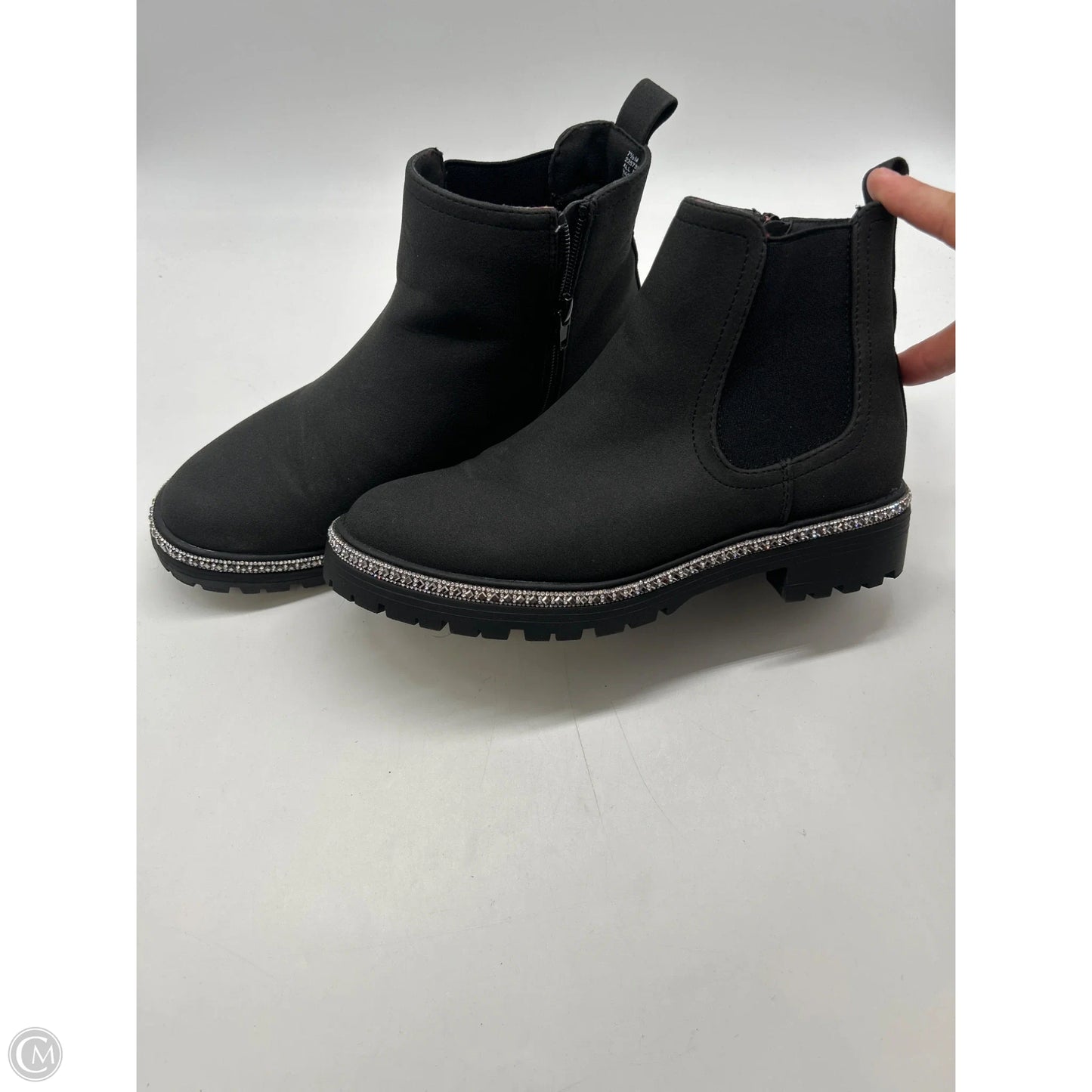 Boots Ankle Flats By Maurices In Black, Size: 7.5