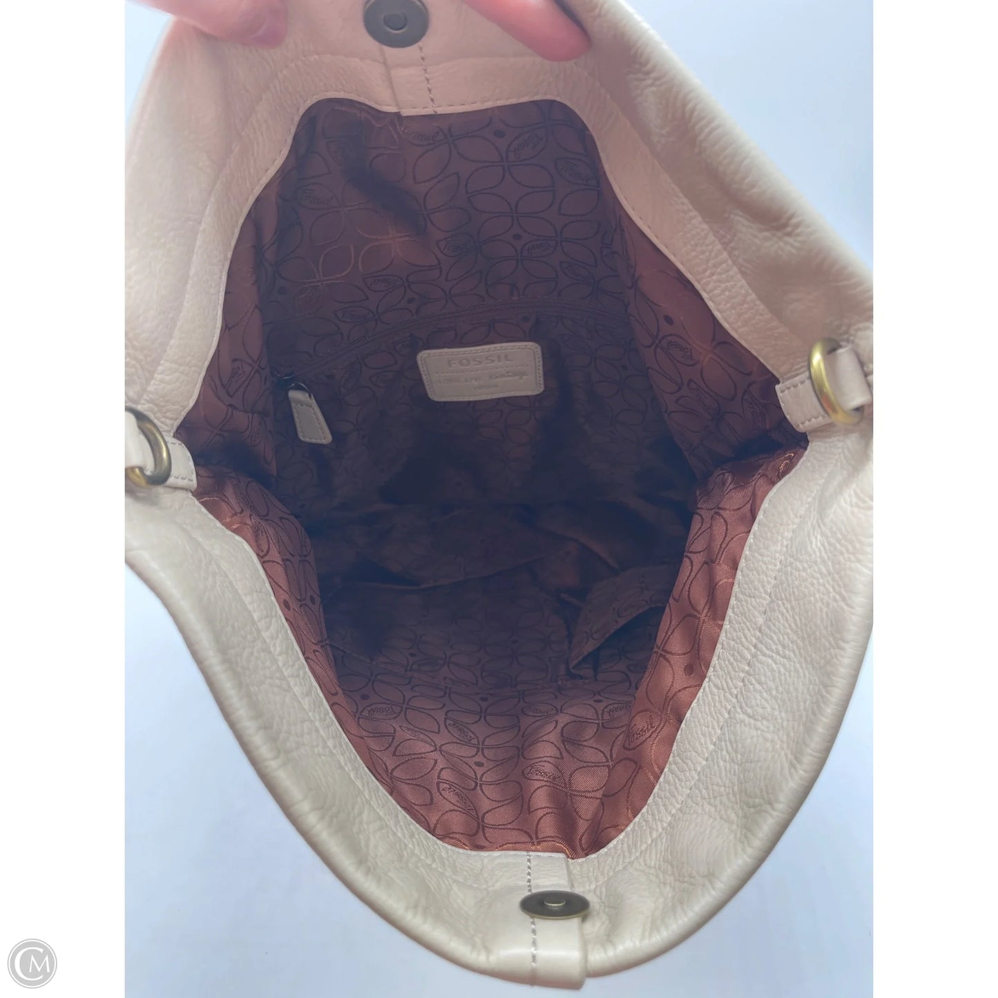 Handbag By Fossil, Size: Large