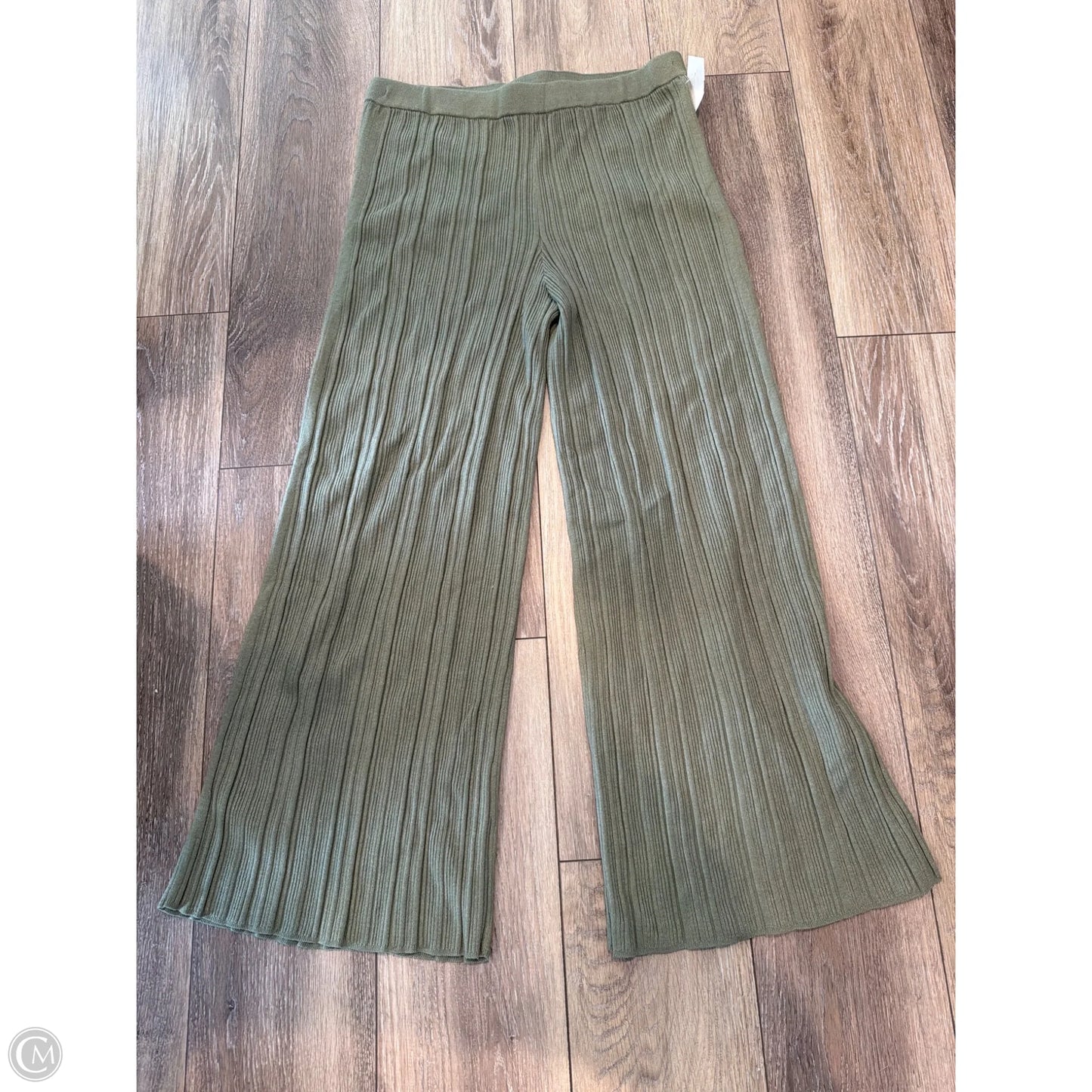 Pants Wide Leg By Aerie In Green, Size: Xl