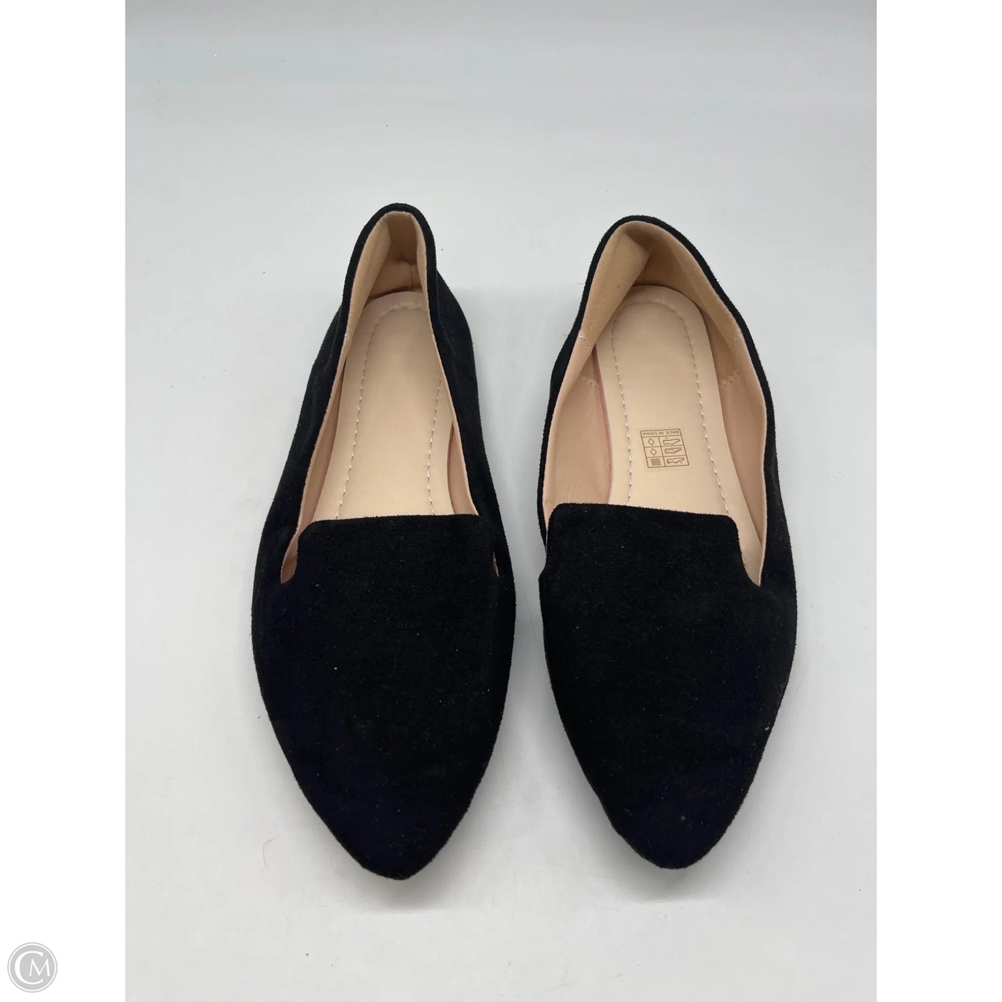 Shoes Flats By Clothes Mentor In Black, Size: 10.5
