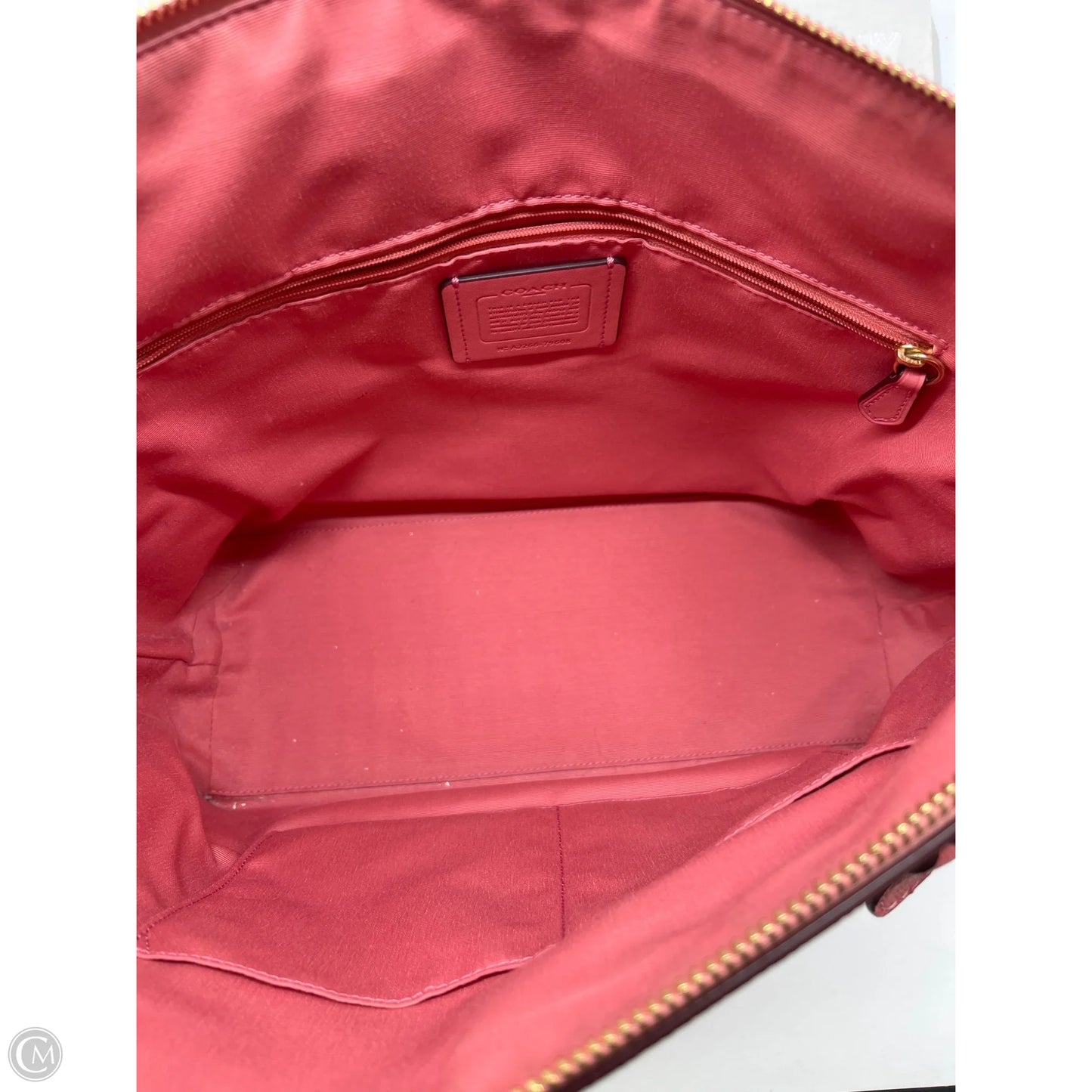 Handbag Designer By Coach, Size: Large