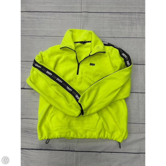 Athletic Sweatshirt Hoodie By Dkny In Green, Size: 2x