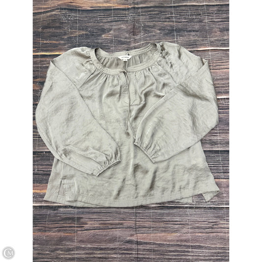 Top Long Sleeve By Lucky Brand In Tan, Size: M