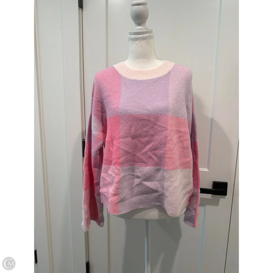 Sweater By Francesca’s In Purple, Size: S